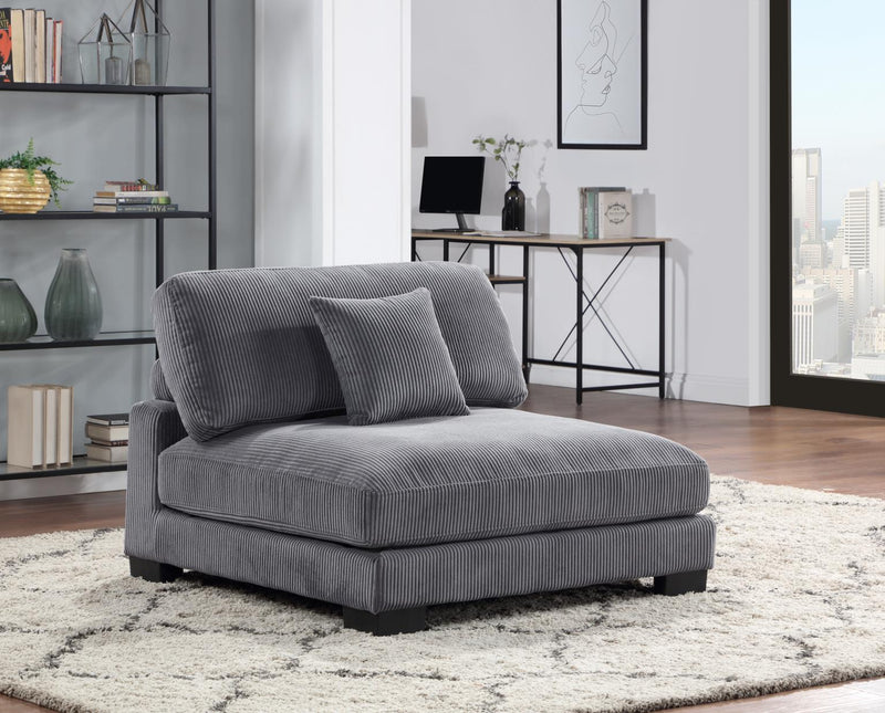 Colección de sala de estar seccional Bailey Gray