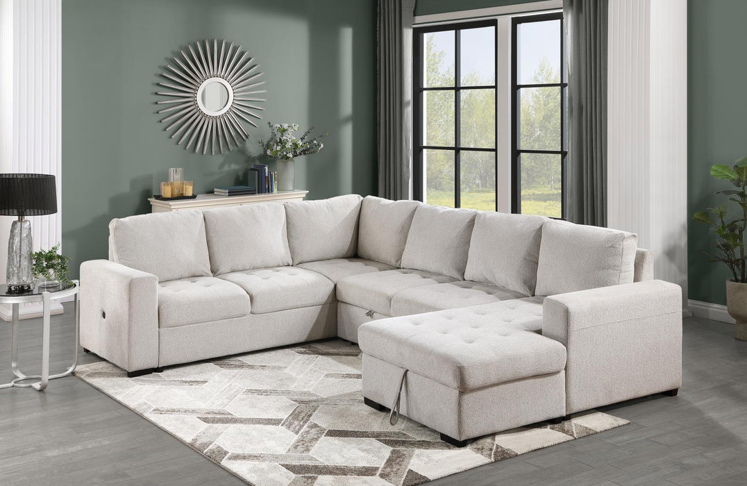 Linen 3 Pc Sectional