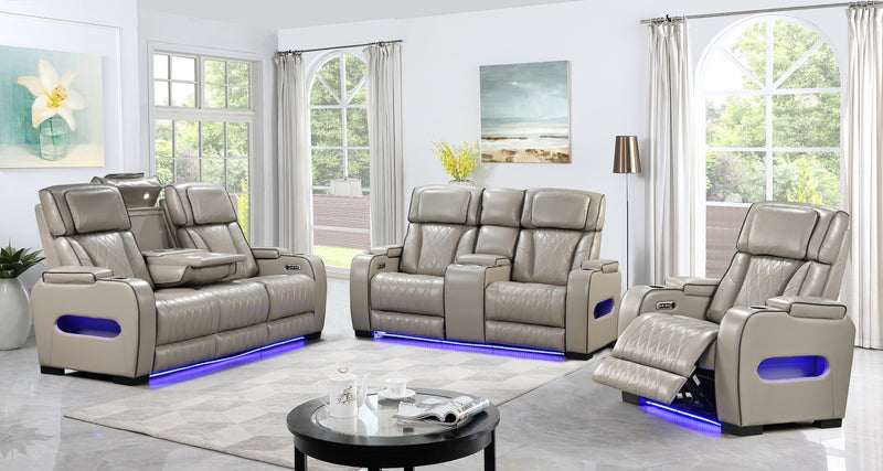 Beat Home Theater Power Reclining Sofa Loveseat Recliner Living Room Collection