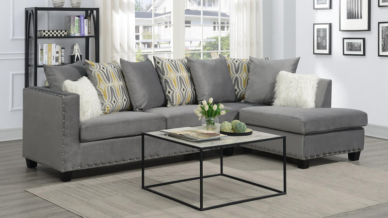 Juego de sala seccional Dream Gray