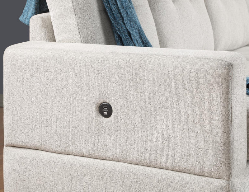 Abigail Beige Sectional Living Room Collection