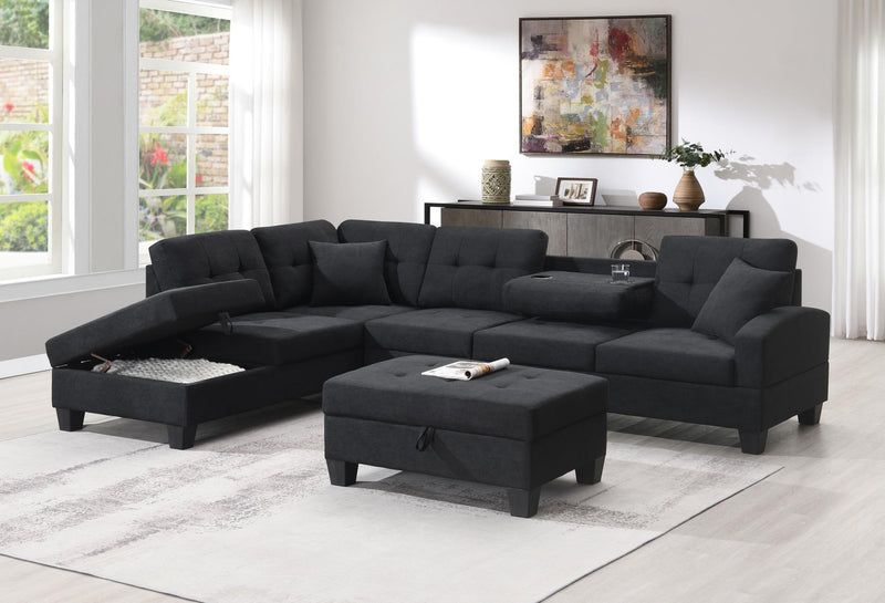 Endrick Black Living Room Collection