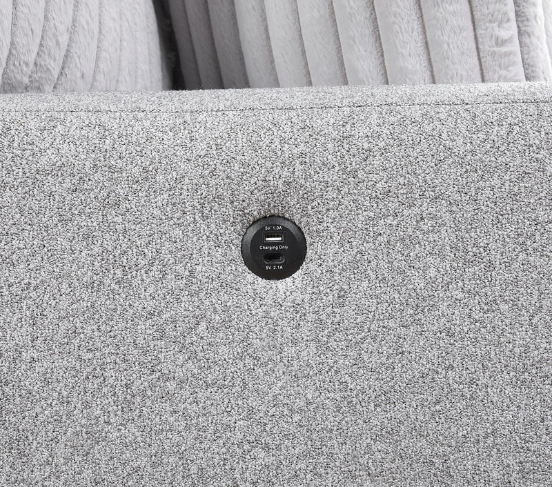 Serena Light Gray Living Room Collection