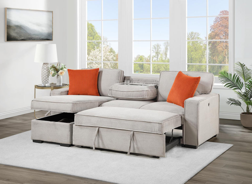 Luna Beige Living Room Collection