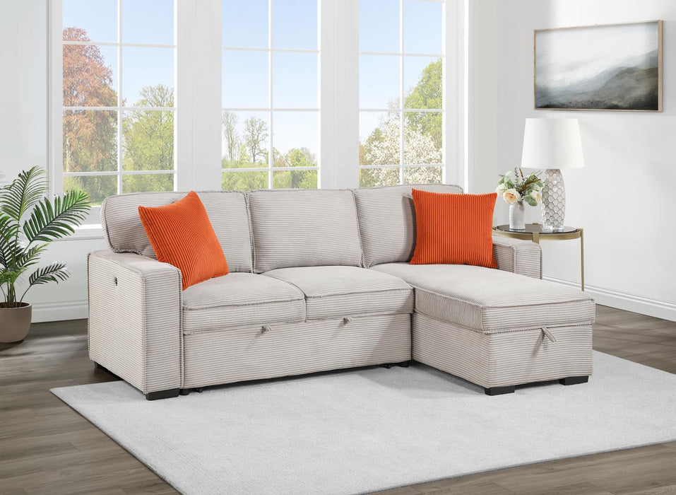 Luna Beige Living Room Collection