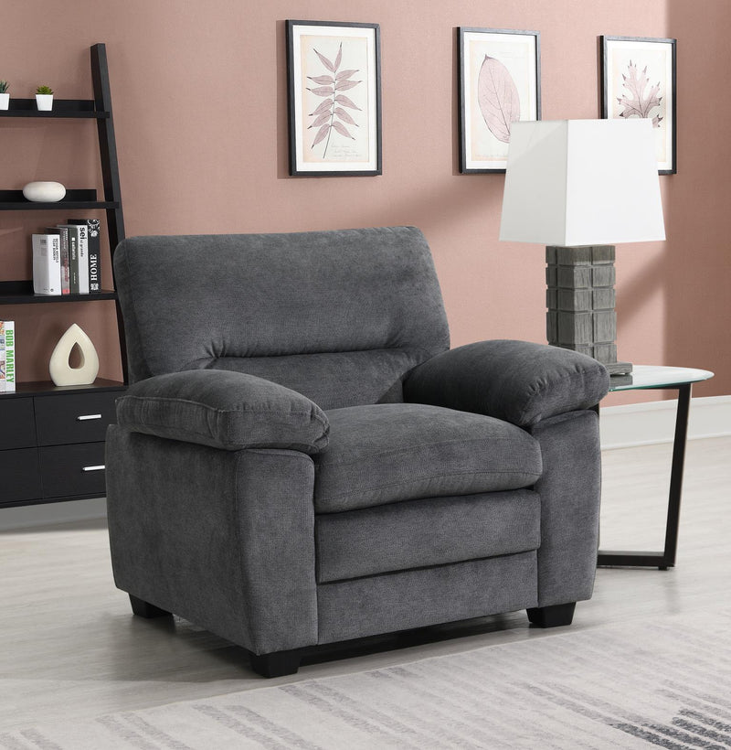Asherton Charcoal Living Room Collection