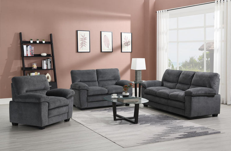 Asherton Charcoal Living Room Collection