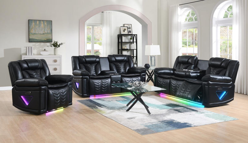 Colección de salón Nala Black Sofá