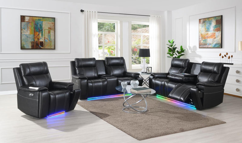 Natalie Black Living Room Collection