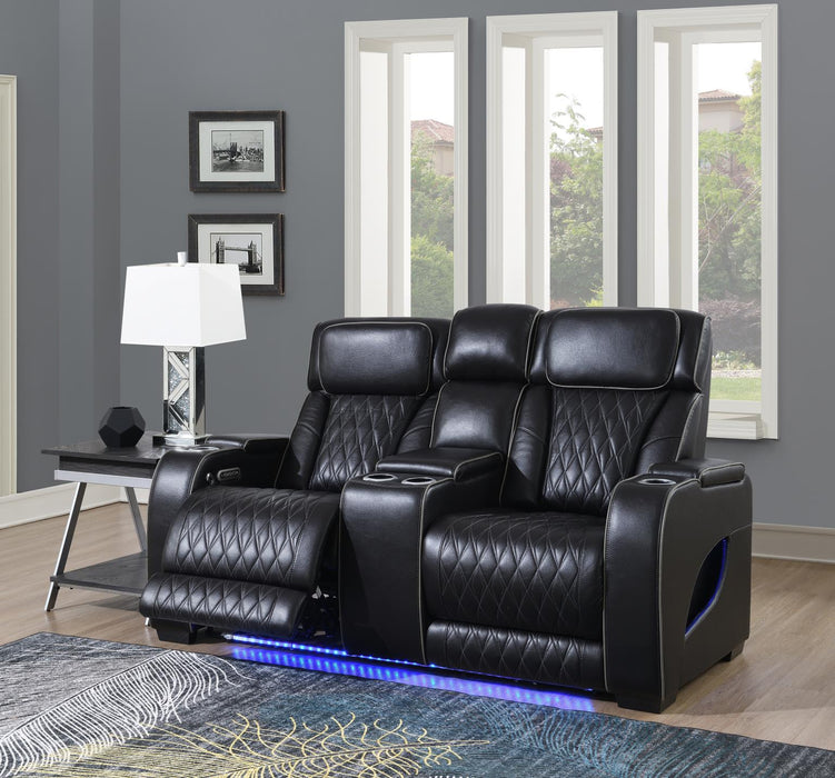 Power Reclining Sofa-Power Reclining Loveseat