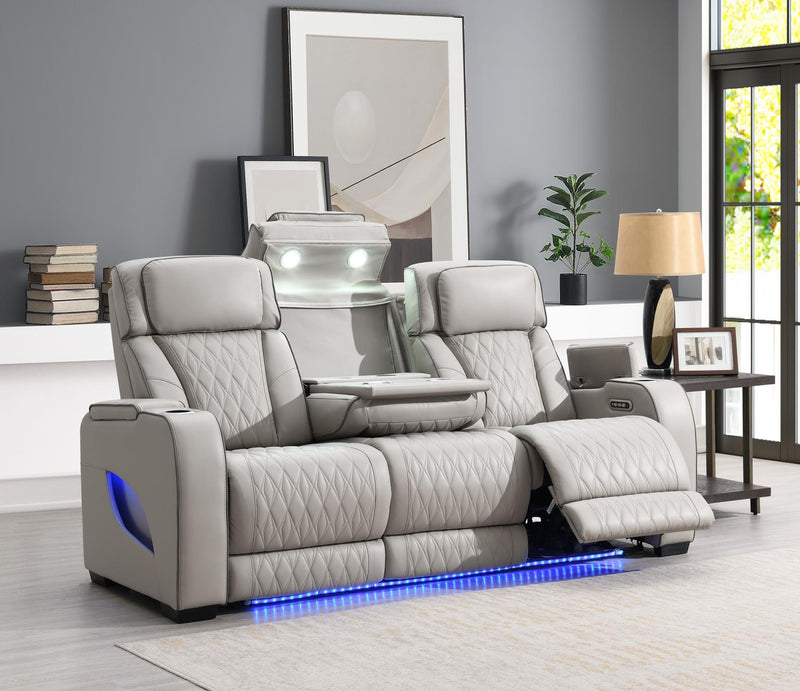 Portia Gray Motion Living Room Collection