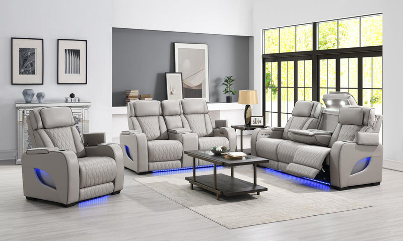 Portia Gray Motion Living Room Collection