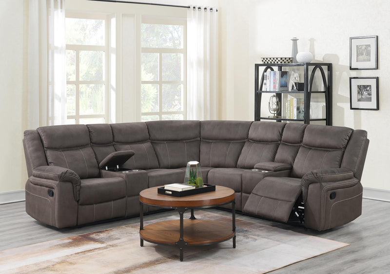 Seccional reclinable Hadley Brown