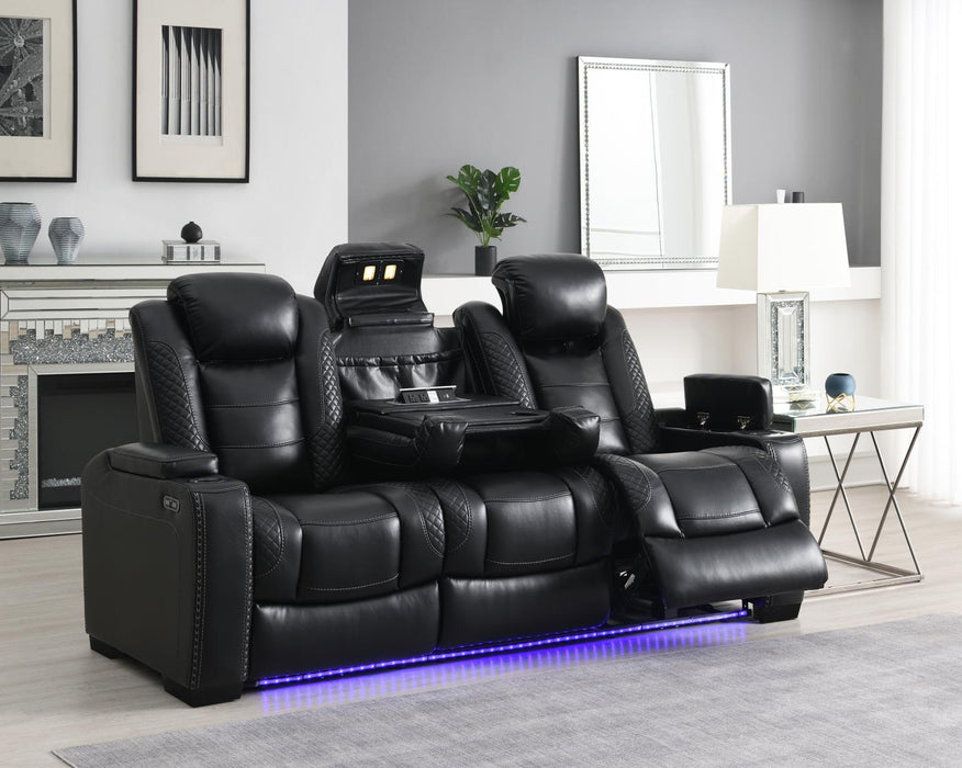 Power Reclining Sofa-Power Reclining Loveseat