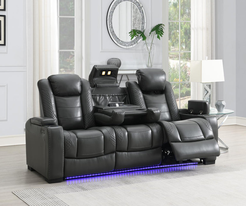 Power Reclining Sofa-Power Reclining Loveseat