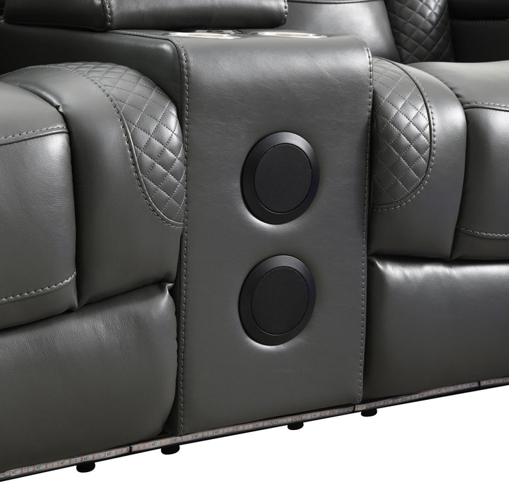 Power Reclining Sofa-Power Reclining Loveseat