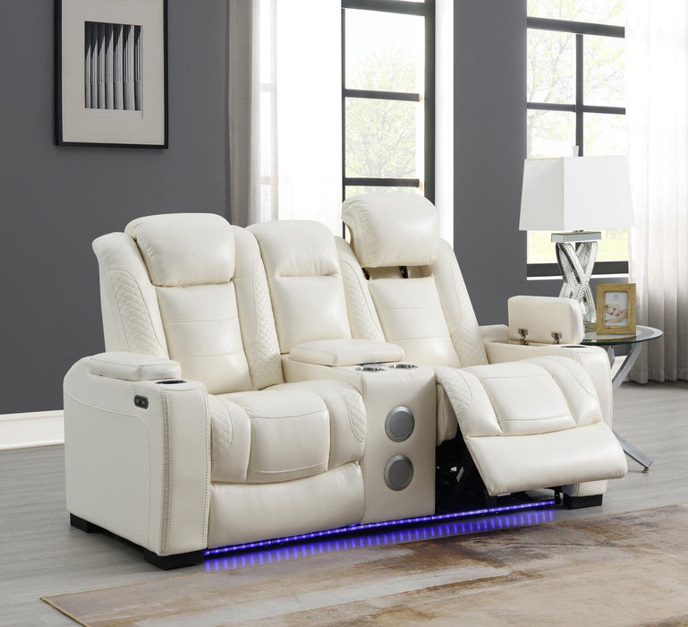 Power Reclining Sofa-Power Reclining Loveseat