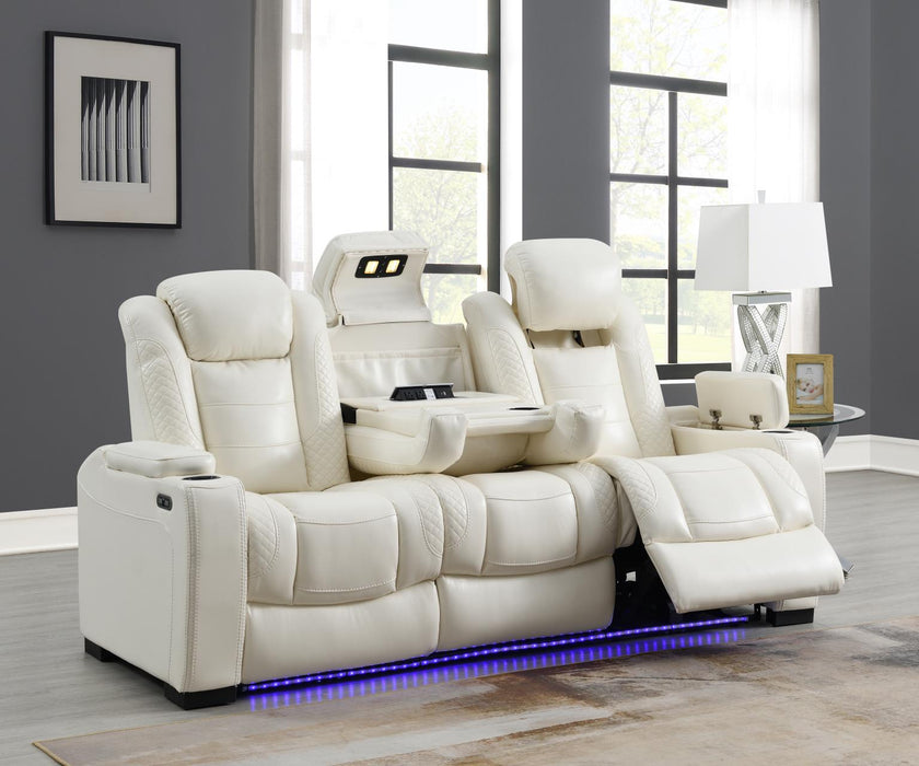 Power Reclining Sofa-Power Reclining Loveseat