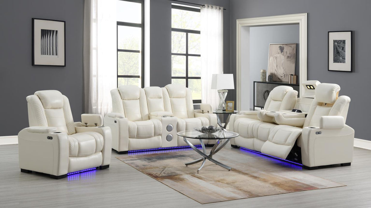 Power Reclining Sofa-Power Reclining Loveseat