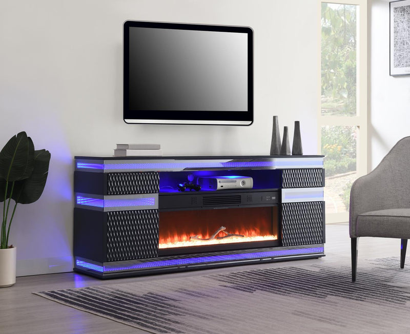 Tv Stand (Fireplace Sold Seperately)