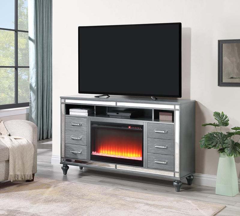 Charcoal Tv Stand