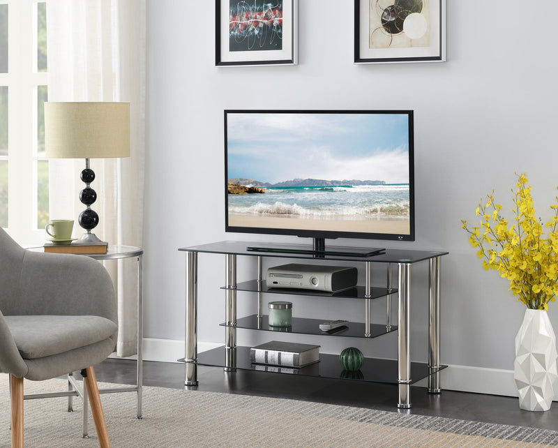 Ivon Black Tv Stand