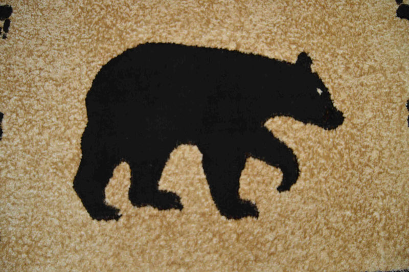MOON Rug DESIGN WILDERNESS Brown 5x8 (5'2x7'5")"
