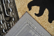 MOON Rug DESIGN WILDERNESS Brown 2x8 Runner (2'2x7'3")"