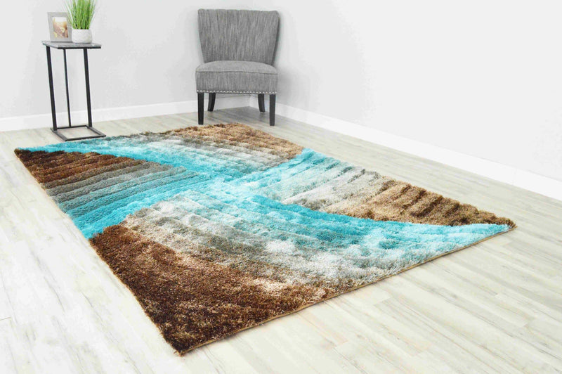 3D SHAGGY Rug  Design Z009