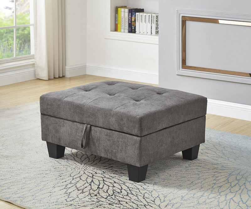 Alamo Charcoal Sectional Living Room Collection